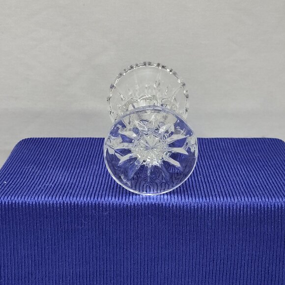 Crystal Clear Industries 24% Lead Crystal Bud Vase by Fairfield Yugoslavia 1960s - Picture 6 of 7